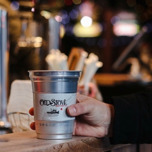 Vaso de Aluminio Desechable de 16 oz, Ecológico, sin Plástico, Personalizable, Infinitamente Reciclable, Ligero, para Cafetería y Restaurante - Product Image 3