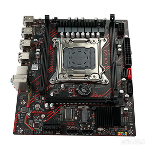Placa Base X79 LGA2011 Compatible con Procesadores <span class=keywords><strong>E5</strong></span>-1650 <span class=keywords><strong>E5</strong></span>-<span class=keywords><strong>2689</strong></span> <span class=keywords><strong>E5</strong></span>-2696V2, TPM 2.0, LAN, para Servidor de Oficina - Product Image 4