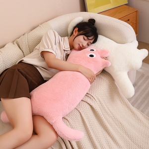 Cuscino Peluche Grande Gatto Cartoon Dopamined, Nuovo Cuscino da Letto Grande, Imbottito in Cotone PP Ricamato - Product Image 5