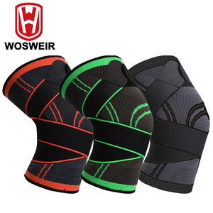 WOSWEIR spor sıkıştırma manşonu diz koruma pedleri diz dirsek Fitness için parantez koruyucu donanım artrit eklemler koruyucu - Product Image 1