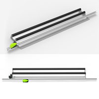 Support de Vinyle Personnalisable Foshio avec Compteur Métrique 156cm/183cm, Porte-Rouleau pour Film Vinyle