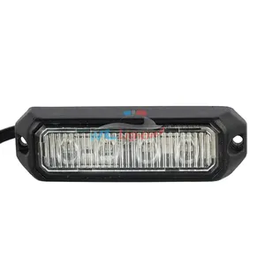 China Supplier R65 DC12/24V Car Strobe Light Emergency Flashing Security Led Grille Lights For Truck Led Grille Lights