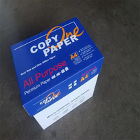 Papier Copie A4 100% Pâte de Bois 80g/m² Qualité A, Prix de Gros Abordable, Usage Multi-Usage pour Bureau, 500 Feuilles/Rame, 5 Rames/Boîte