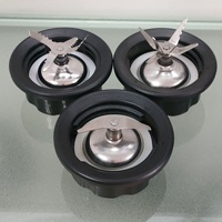 Roestvrijstalen Glazen Grinder Multifunctionele Huishoudelijke Keukenapparatuur Elektrische Fruitsmoothie Mixer Food Juicers En Blenders