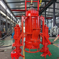 Pompe à boue submersible électrique 10 CV en alliage de chrome haute résistance, anti-colmatage, pour sable et boues de lac