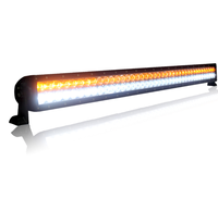 AURORA-barre lumineuse led 40 pouces, blanc ambre, barre lumineuse, tout-terrain, phare de conduite
