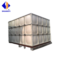 Réservoir d'eau potable en fibre de verre Réservoir de stockage FRP de stockage de panneau personnalisé en usine de Guangzhou