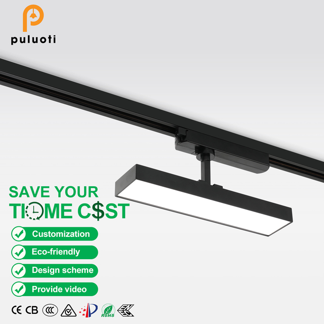 Modern 48V Magnetic Track Light COB Zigbee Dali Dimmable Smart Folding Floodlight for Bedroom Living Room No Main Light Magnet