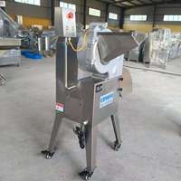 Coupe-légumes industriel, hachoir à pommes de terre, machine à couper les salades, coupe-fruits en cubes, hachoir à légumes électrique