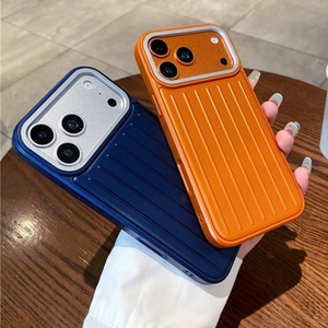 Coque de téléphone antichoc Senyork de haute qualité avec motif rayé pour iPhone 17 Pro Max 16 15 14 13, coque arrière en TPU PC - Product Image 5