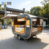 Camion de restauration commercial CE Made BBQ FoodCart, entièrement équipé, pour tacos et pizzas