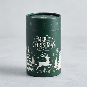 Caja Redonda de Cartón Rígido con Asa de Listón de Lujo para Regalos de Navidad, Embalaje Personalizado al por Mayor - Product Image 2