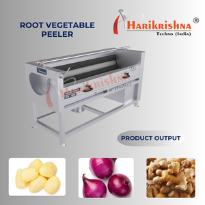 Éplucheuse-laveuse de pommes de terre robuste de 5 CV pour l'industrie alimentaire et les lignes de production de snacks, disponible au prix de gros - Product Image 3