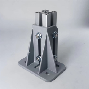 Công nghiệp nhôm đùn hồ sơ khung hàng rào bao vây chân cơ sở 4040 nhiệm vụ nặng nề Sàn Nhôm gắn tấm cơ sở - Product Image 2