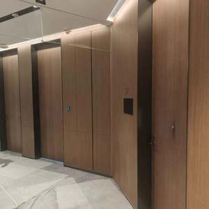 Portes intérieures en bois au design minimaliste moderne personnalisées pour la chambre à coucher, la salle de bain, les meubles, personnalisation de la résistance par le fabricant - Product Image 3