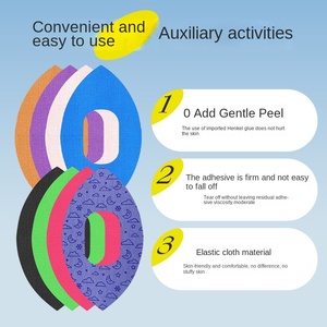 Xuyên biên giới trước khi cắt bông đàn hồi thể thao Băng khum đầu gối pad với cố định hỗ trợ chống ma sát thể thao Băng bán buôn - Product Image 4