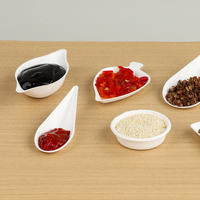 Warmpack Plat à sauce en bagasse compostable et jetable pour condiments, vente en gros