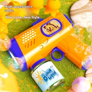 Pistolet à bulles automatique amusant pour enfants Bechotoy, jouet en plastique ABS pour jeux en plein air, pour garçons et filles de 3 ans et plus - Product Image 2
