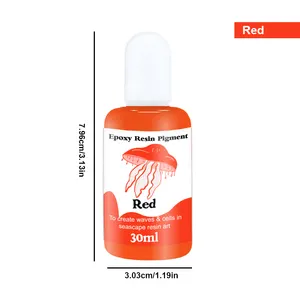 Timesrui 30ml Epoxy Resin Pigment Colorant Paste UV Resin Pigment High Concentrated Paste For Resin Dye DIY Art Crafts