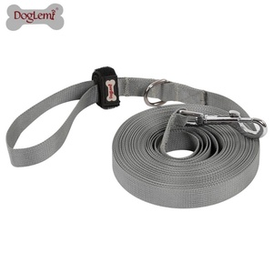 Obedience Recall Control <b>Training</b> <b>Dog</b> <b>Collar</b> Leash Set with LED Lights Long 15ft 30ft 50ft Nylon Pet <b>Training</b> Leash for <b>Dogs</b> - Product Image 2