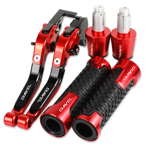 Motocicletas <span class=keywords><strong>DIAVEL</strong></span> <span class=keywords><strong>CARBON</strong></span> 1200 1198SR CNC aluminio palancas empuñaduras extremo de la barra de alta calidad 3 en uno precio de fábrica Venta caliente - Product Image 5