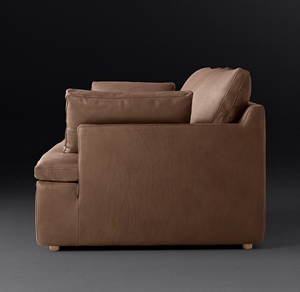 Ensemble de meubles modulaires de luxe en cuir, style américain exquis, pour salon de villa, club ou maison - Product Image 3