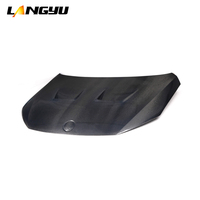 Couverture de capots de moteur de pièces de carrosserie automobiles Langyu Capot avant en fibre de carbone de style RR pour capot moteur Volkswagen Scirocco