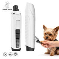SiMAiSHEN-M10 Fournitures pour animaux de compagnie, Meilleures ventes Amazon, Ponceuse à griffes pour chien à autonomie extra longue de 480 min, Recharge Type C, 4 vitesses, Outil de soin des griffes