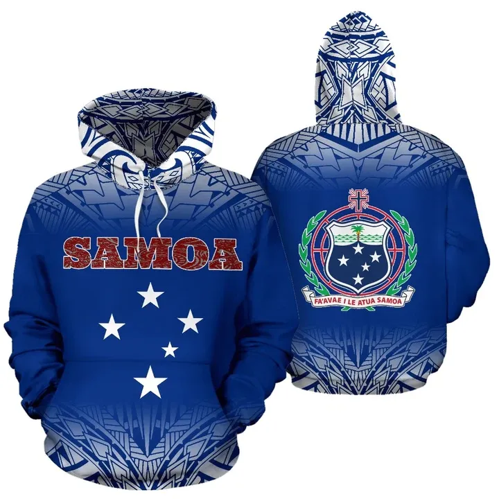 Samoa All Over Men Hoodie Pullover Polynesian Fog Version Hooded Sweatshirt Winter Athletic Workout Sport Hoodies with Pockets