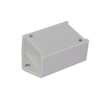 Boîtiers de jonction électriques en plastique ABS personnalisés par les fabricants, indice de protection IP54, couleur gris clair, pour applications électriques industrielles