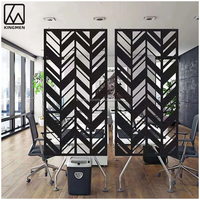 Panneaux acoustiques muraux en polyester PET insonorisés KINGMAN, cloisons de bureau, séparateurs de pièces, extérieur