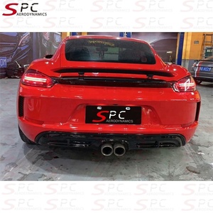 SPC GT3 Kit de carrosserie de becquet pour <span class=keywords><strong>Porsche</strong></span> Boxster Cayman 718 Kit de becquet de vent pour <span class=keywords><strong>Porsche</strong></span> 718 2016-2019 Kit de carrosserie de rénovation pare-chocs de voiture - Product Image 6