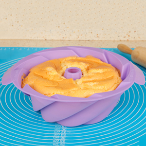 9.5 Inch Vòng Bánh Pan Khuôn Phong Cách Bắc Âu Marissa Pan Với Silicone Bánh Khuôn Cho Nhà Nướng Và Hoa Bánh - Product Image 2