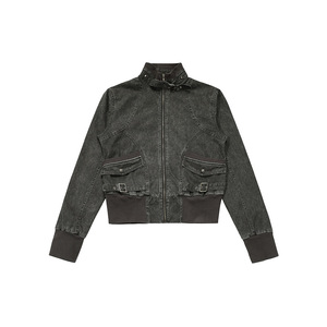 <span class=keywords><strong>Veste</strong></span> <span class=keywords><strong>Harrington</strong></span> rétro américaine Cleanfit, style neutre pour hommes et femmes, nouvelle <span class=keywords><strong>veste</strong></span> de travail à col montant patchwork pour l'automne - Product Image 1