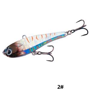 เหยื่อตกปลาแบบจมน้ำ 10 กรัม 17 กรัม รุ่น VIB Wobblers สำหรับตกปลาในฤดูหนาว 2026 <span class=keywords><strong>Chata</strong></span> Bee 68/85 เหยื่อตกปลาแบบมีเสียงสั่นสะเทือน สำหรับตกปลาแบสและปลาเทราต์ - Product Image 4