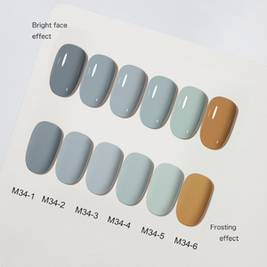 AILANUO <b>Nail</b> Factory Design New Trend Uv Gel Bulk 6 Colors Collection Gel Polish <b>Set</b> OEM 15ML Unique <b>Nail</b> GEL Polish Bottles - Product Image 3