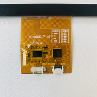 Pantalla táctil capacitiva de 7 pulgadas con interfaz USB+I2C, GT911+HX6518 para máquina de café