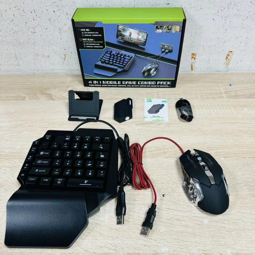 Manette Mobile Convertisseur Clavier Souris Bluetooth - Ensemble Mix SE Pour IOS Android