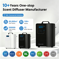 Difusor de Aroma sin Agua para HVAC, de Metal y Acero, de 1000 ml, para Uso Comercial en Aeropuertos, Precio de Fábrica al por Mayor