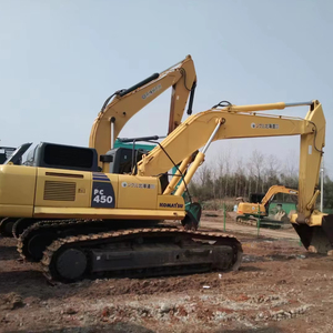 รถขุดไฮดรอลิกตีนตะขาบ Komatsu PC450-8 มือสอง ประหยัดพลังงาน 45 ตัน ผลิตภาพสูง - Product Image 1
