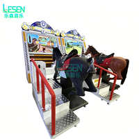 Simulateur de course électronique à monnayeur Motion Sport Royal Horse Race House pour centre de jeux