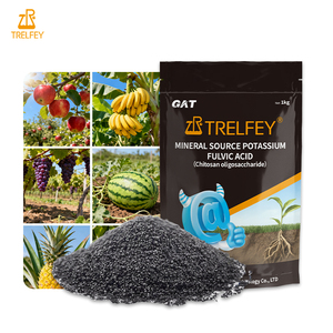 Ácido Fúlvico de Potasio de Origen Mineral en Escamas, Regulador de pH, Recupera el Suelo Alcalino para una Agricultura Sostenible - Product Image 1