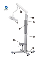 EUR VET Ventes chaudes Appareil de radiographie dentaire mobile Équipement vétérinaire pour animaux avec chaise à l'hôpital