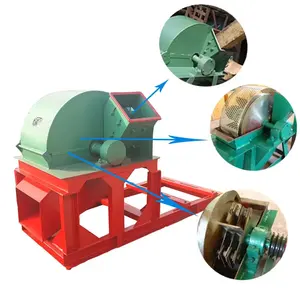 Máquina procesadora de aserrín de madera diésel, Máquina trituradora, máquina trituradora de madera de aserrín, máquina para hacer aserrín de briquetas