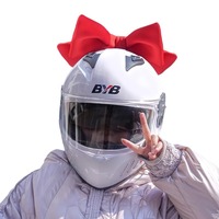 Décoration de casque de moto personnalisée, nœud papillon mignon et amusant pour casque de moto – Excellent service