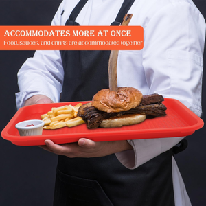 Plastic Fast Food Trays for Restaurant, Coffee Table, Kitchen, Party And Hotel - Product Image 3