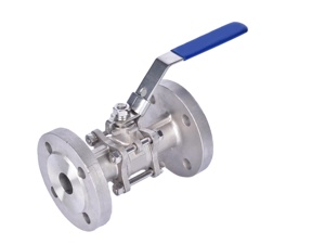 Bola de Acero Inoxidable de la Mejor Calidad, Diseño de Tres Piezas, Operada Manualmente con Palanca, Extremo con Brida, OEM Personalizable para la Industria Farmacéutica - Product Image 3