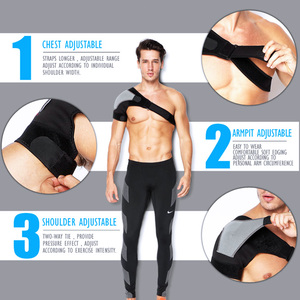 Nieuwe Schouderband Anti-Rek Protector Vaste Druk Strakker Warm Verstelbaar Sportverband - Product Image 3