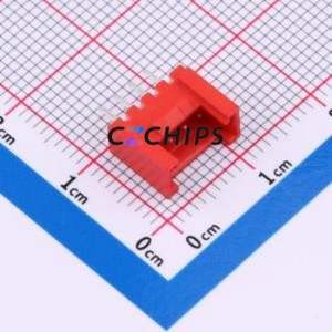 WAFER-HY2.0-4PZZ-R62 Wire-to-Board Pin Header Through hole Component (THT),P=2mm Connector 1x4P 2mm Through Hole HY - Product Image 1