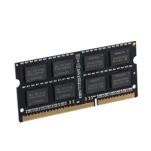 DDR3L 2GB 4GB 8GB 1333MHZ 노트북 RAM PC3-10600 비 ECC 버퍼되지 않은 1.35V CL9 2Rx8 204 핀 SODIMM DDR3 RAM